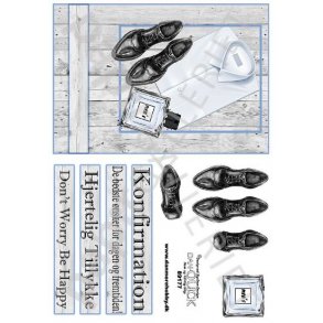 3D Dan-Quick Skjorte - Konfirmation - Telegram 89177