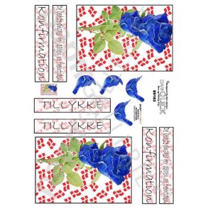 3D Dan-Quick Flag - Rose - 89183