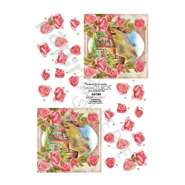 3D Dan-Quick Blomster 89195