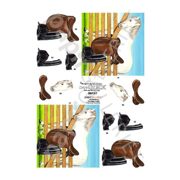 3D Dan-Quick Hesteudstyr 89197