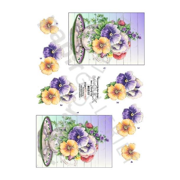 3D Dan-Quick Blomster 89215