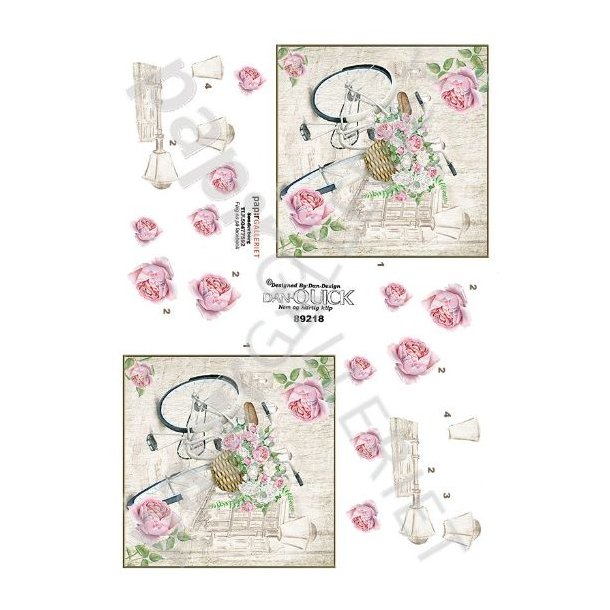 3D Dan-Quick Blomster Vintage 89218