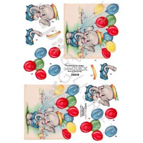 3D Dan-Quick BallonElefant 89219