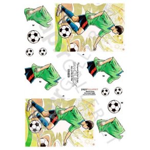 3D Dan-Quick Fodboldspiller 89223