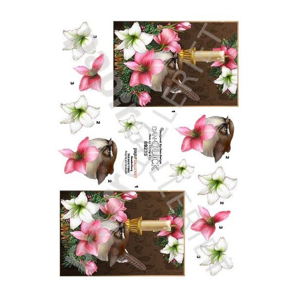 3D Dan-Quick Blomster 89235
