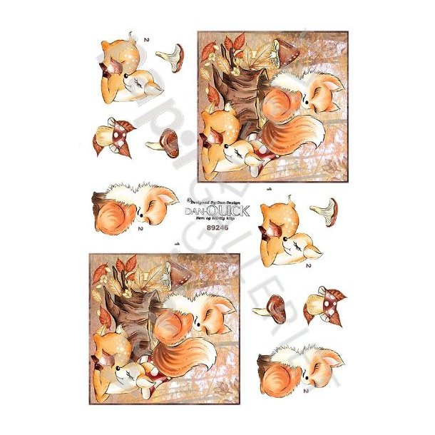 3D Dan-Quick Skovens Dyr 89346