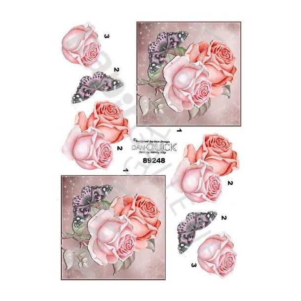 3D Dan-Quick Blomster 89248
