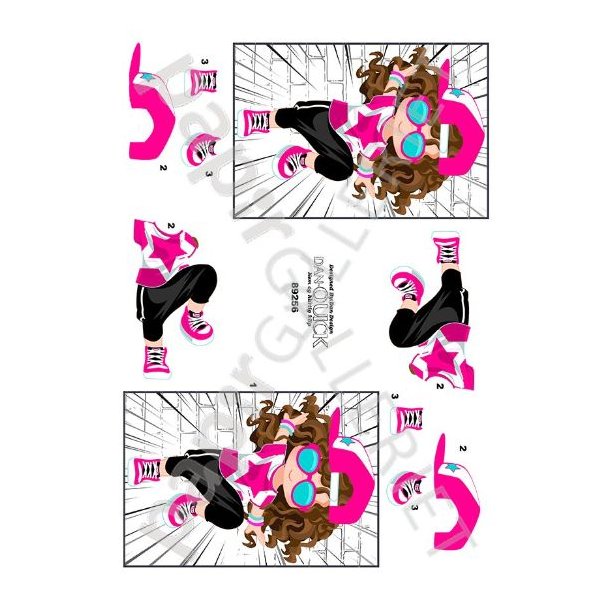 3D Dan-Quick Hip Hop Pige 89256