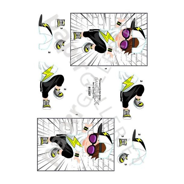 3D Dan-Quick Hip Hop Dreng 89257