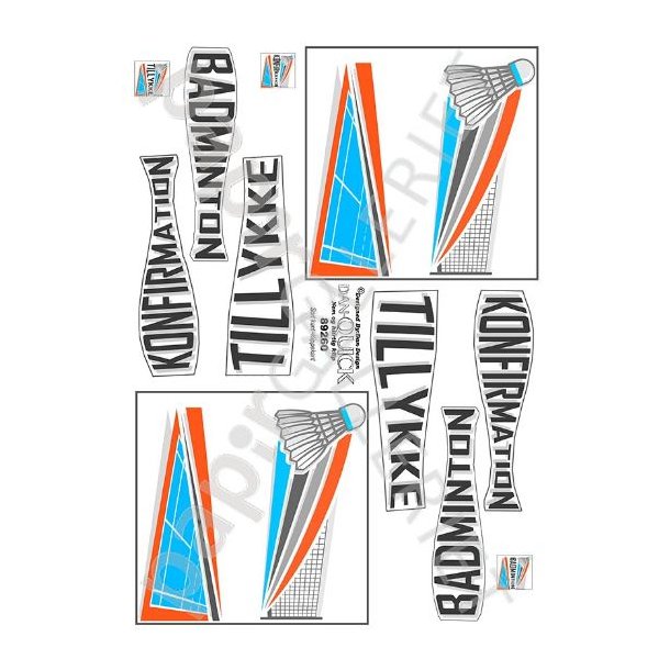 3D Dan-Quick Badminton 89260