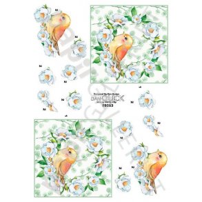 3D Dan-Quick BlomsterFugl 89263