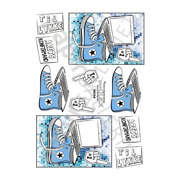 3D Dan-Quick Computer - Sneakers 89264