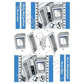 3D Dan-Quick Retro Computer 89267