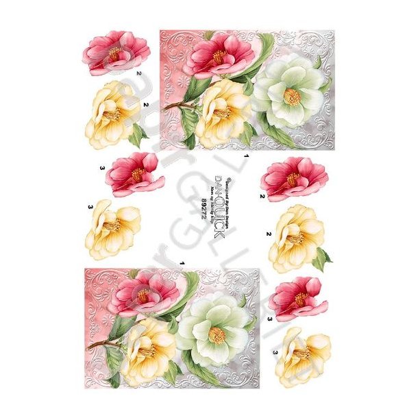 3D Dan-Quick Blomster 89272