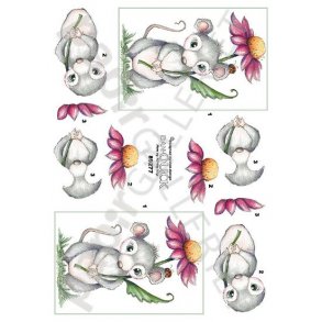 3D Dan-Quick BlomsterMus 89277