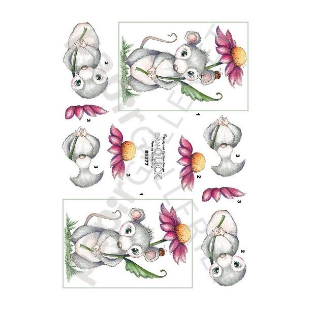 3D Dan-Quick BlomsterMus 89277