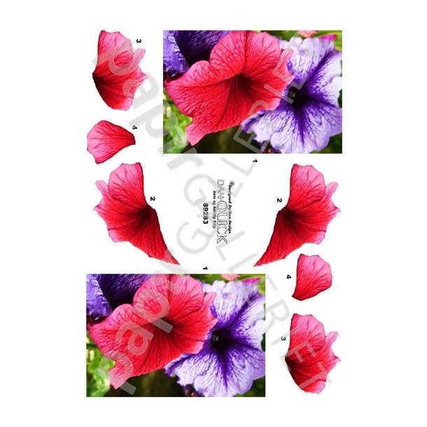 3D Dan-Quick Blomster 89283