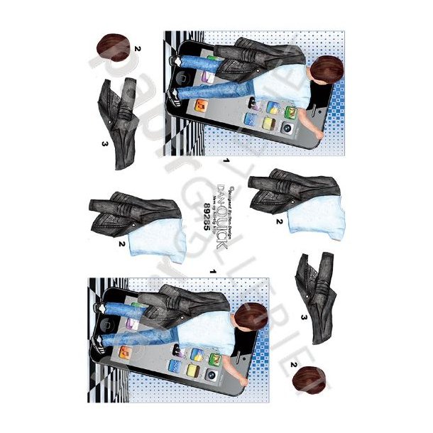 3D Dan-Quick Teenager - Konfirmation - Mobil - Dreng 89285