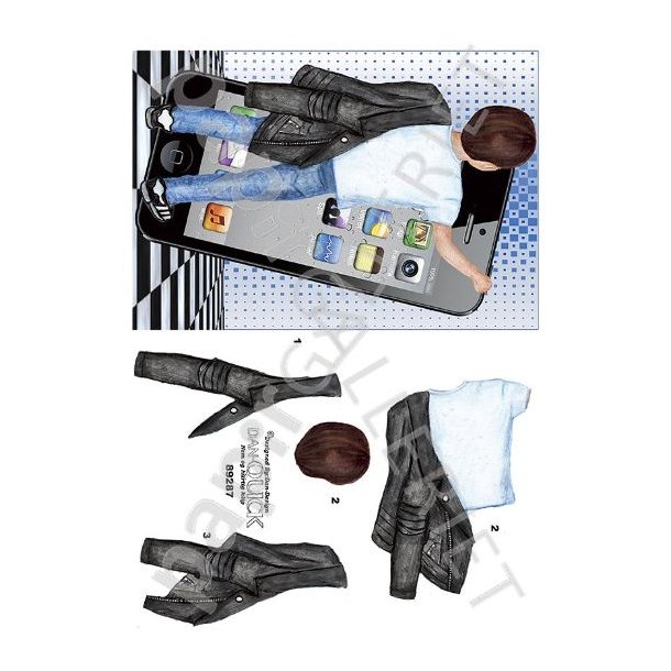 3D Dan-Quick Teenager - Konfirmation - Mobil - Telegram - Dreng 89287