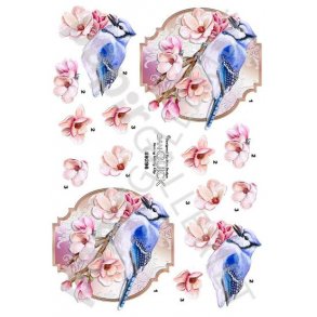 3D Dan-Quick Blomster - Fugl 89296