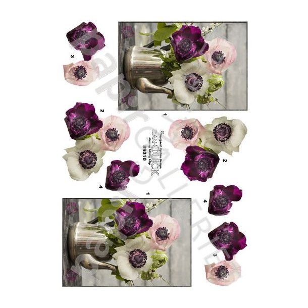 3D Dan-Quick Blomster - Kande 89310