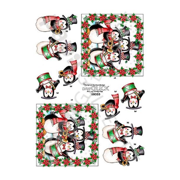 3D Dan-Quick Jul - Pingvinkor 89333