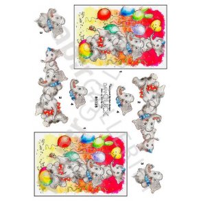 3D Dan-Quick Brn - Elefanter 89335
