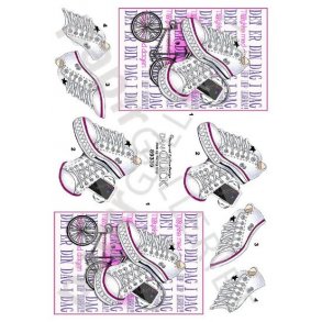 3D Dan-Quick Sneakers - Cykel - Mobil - Konfirmation - Teenager 89339