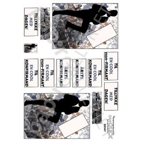 3D Dan-Quick Teenager - Konfirmation - Dreng 89347