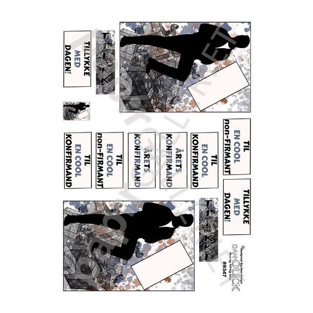 3D Dan-Quick Teenager - Konfirmation - Dreng 89347