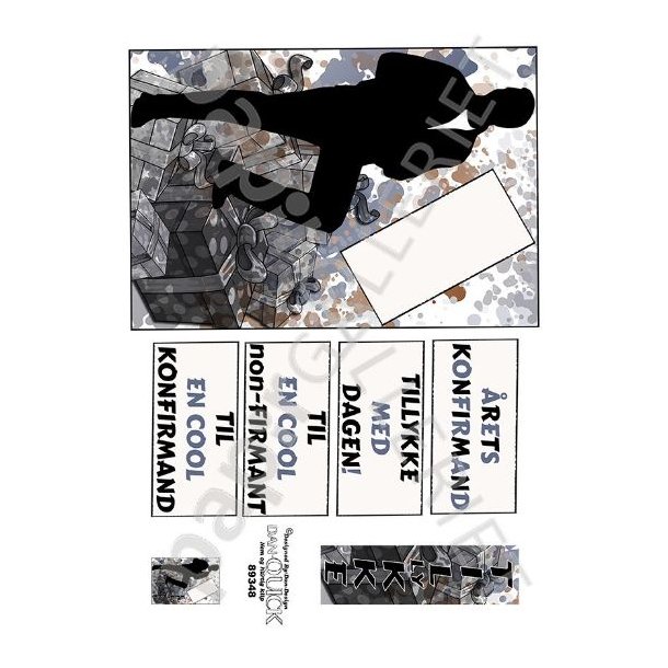 3D Dan-Quick Teenager - Konfirmation - Dreng - Telegram  89348