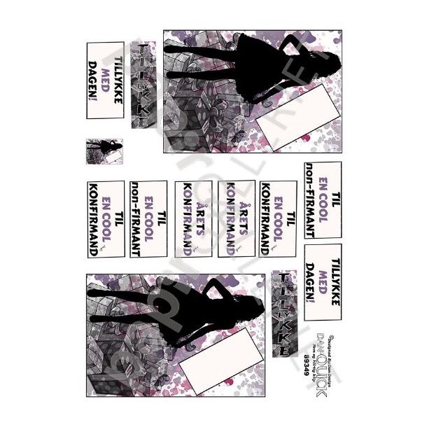 3D Dan-Quick Teenager - Konfirmation - Pige - 89349