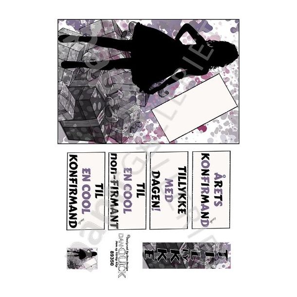 3D Dan-Quick Teenager - Konfirmation - Pige - Telegram 89350