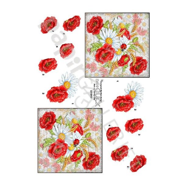 3D Dan-Quick Blomster 89359