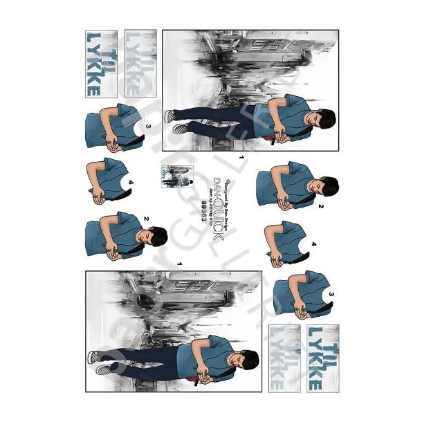 3D Dan-Quick Teenager - Dreng 89365