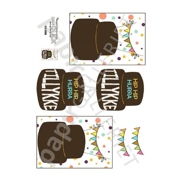 3D Dan-Quick Lagkage 89368