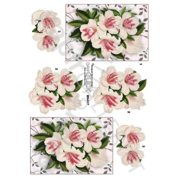 3D Dan-Quick - Blomster - 89407