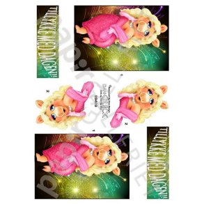 3D Dan-Quick - Miss Piggy - 89409