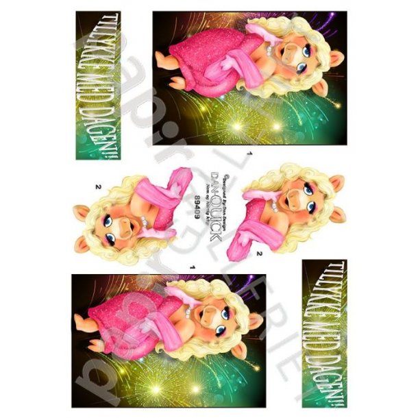 3D Dan-Quick - Miss Piggy - 89409