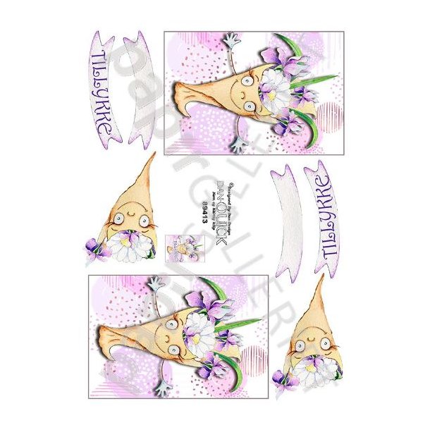 3D Dan-Quick - Blomster - 89413