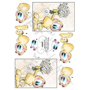 3D Ark Dan-Quick - Blomster - Garfield Inspiration - 89421