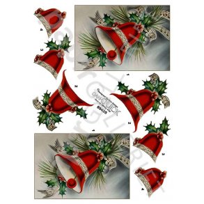 3D Ark Dan-Quick - Juleklokker - 89425