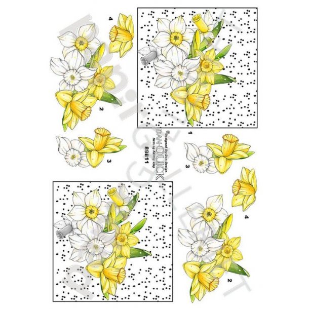 3D Dan-Quick - Pske Blomster - 89411