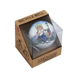 Cykelringeklokke Pige Med Cykel