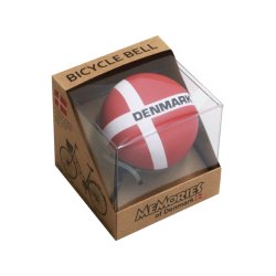 Cykelringeklokke Dannebrog Flag Denmark