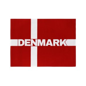 Viskestykke Dannebrog - 100 % Organisk Bomuld