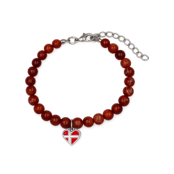 Armb�nd R�d Japis Med Hjerte Dannebrog Flag 