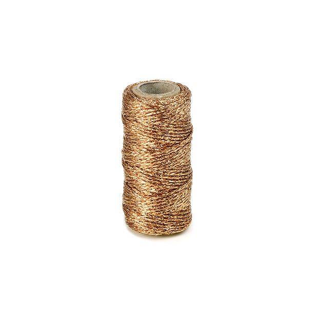 Snor Metallic Effekt Kobber 1.5 mm