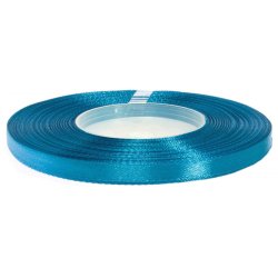 Satinbnd Tyrkis 6-12-25 mm x 32m