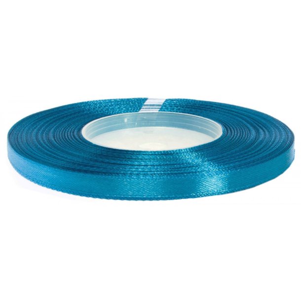 Satinbnd Tyrkis 6-12-25 mm x 32m